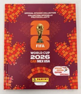 2026 Panini FIFA World Cup - Hardcover Album Édition Limité Canada 1 de 2026