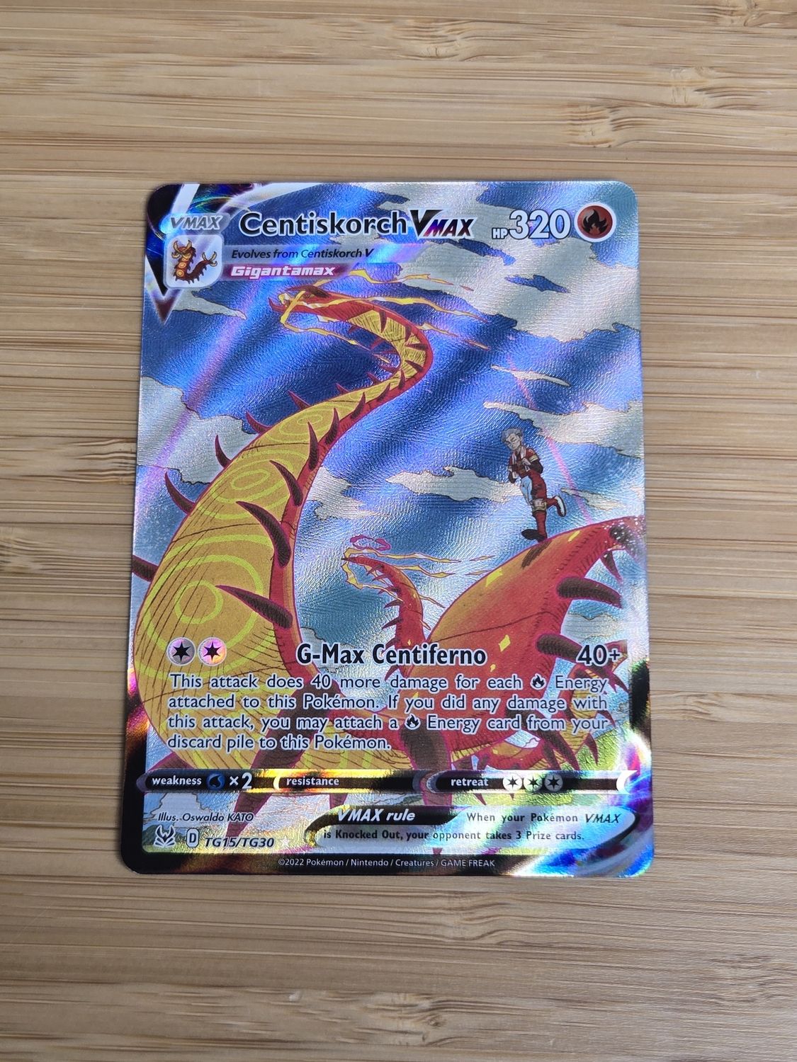 Centiskorch Vmax - TG15/TG30 - Lost Origins - NM