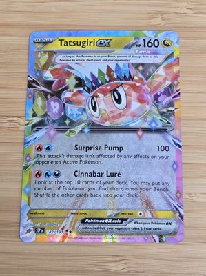 Tatsugiri ex - 142/191 - Surging Sparks - NM
