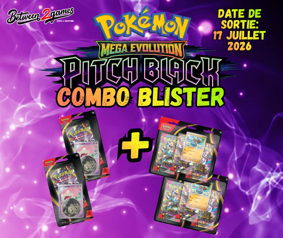 Pokémon - Pitch Black - Combo Blister - Pré-Commande