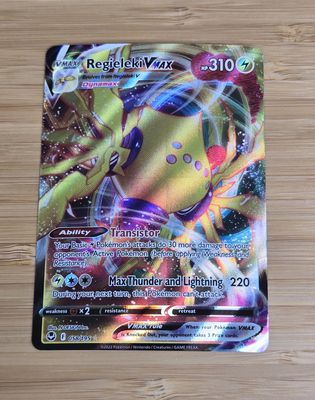 Regieleki Vmax - 058/195 - Silver Tempest - NM