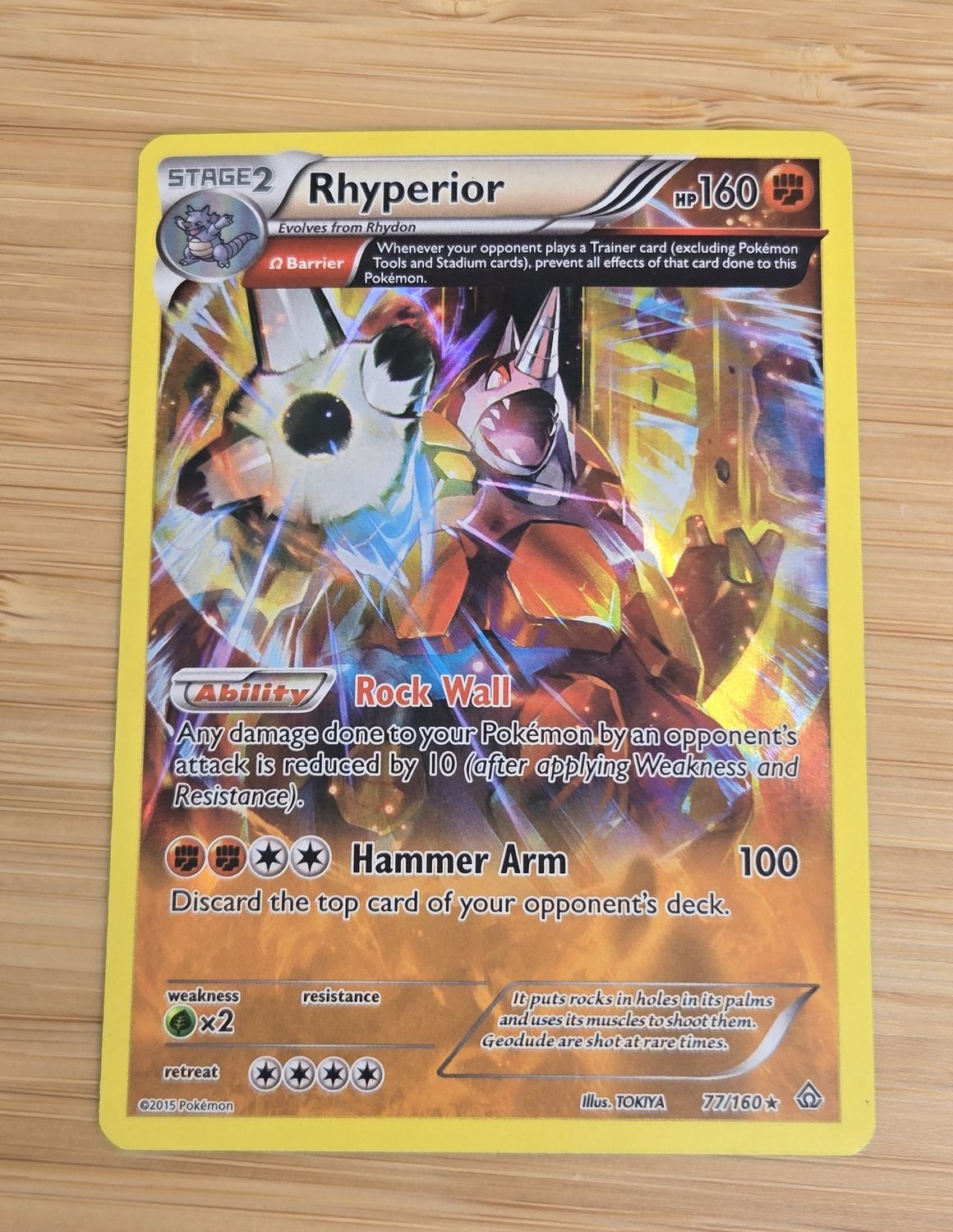 Rhyperior - Primal Clash 77/160 - LP Rhyperior - Primal Clash 77/160 - LP