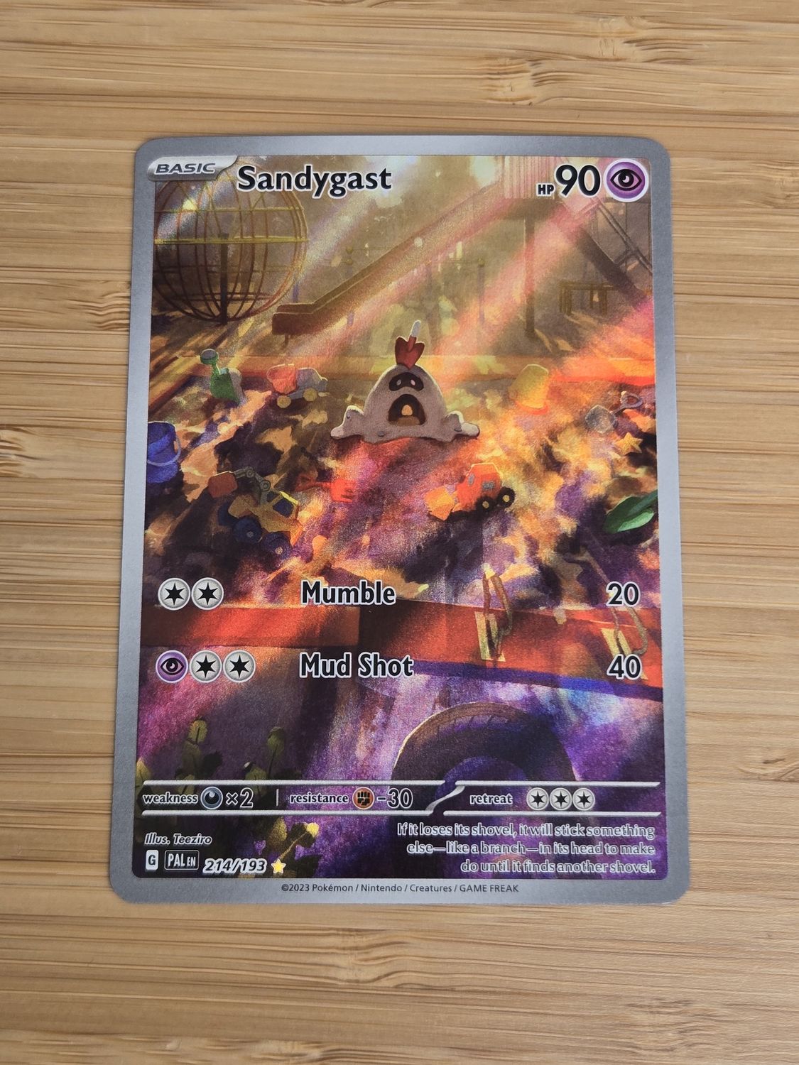 Sandygast - Paldean Evolved 214/193 - NM
