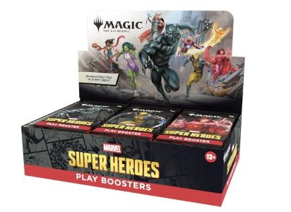 Magic The Gathering - Marvel Super Heroes - Play Booster, Format: Boîte