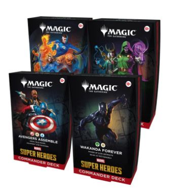 Magic The Gathering - Marvel Super Heroes - Commander Deck