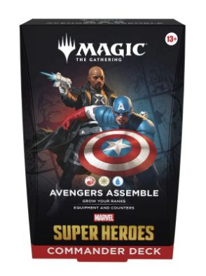 Magic The Gathering - Marvel Super Heroes - Commander Deck, Model: Avengers Assemble