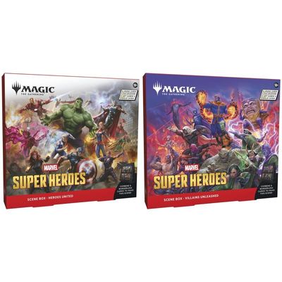 Magic The Gathering - Marvel Super Heroes - Scene Box