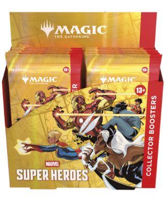 Magic The Gathering - Marvel Super Heroes - Collector Booster, Format: Boîte