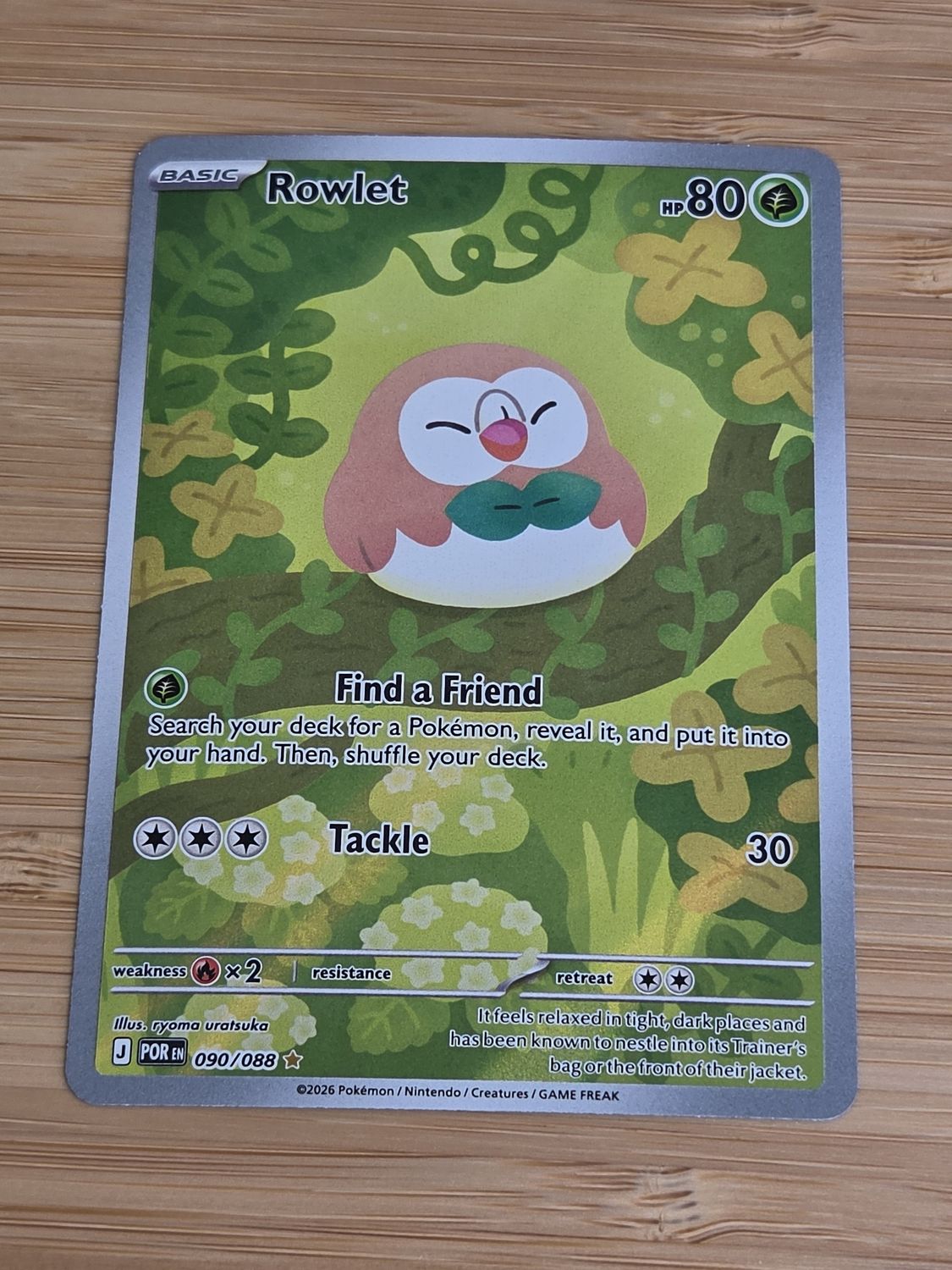 Rowlet - 090/088 - Perfect Order - NM