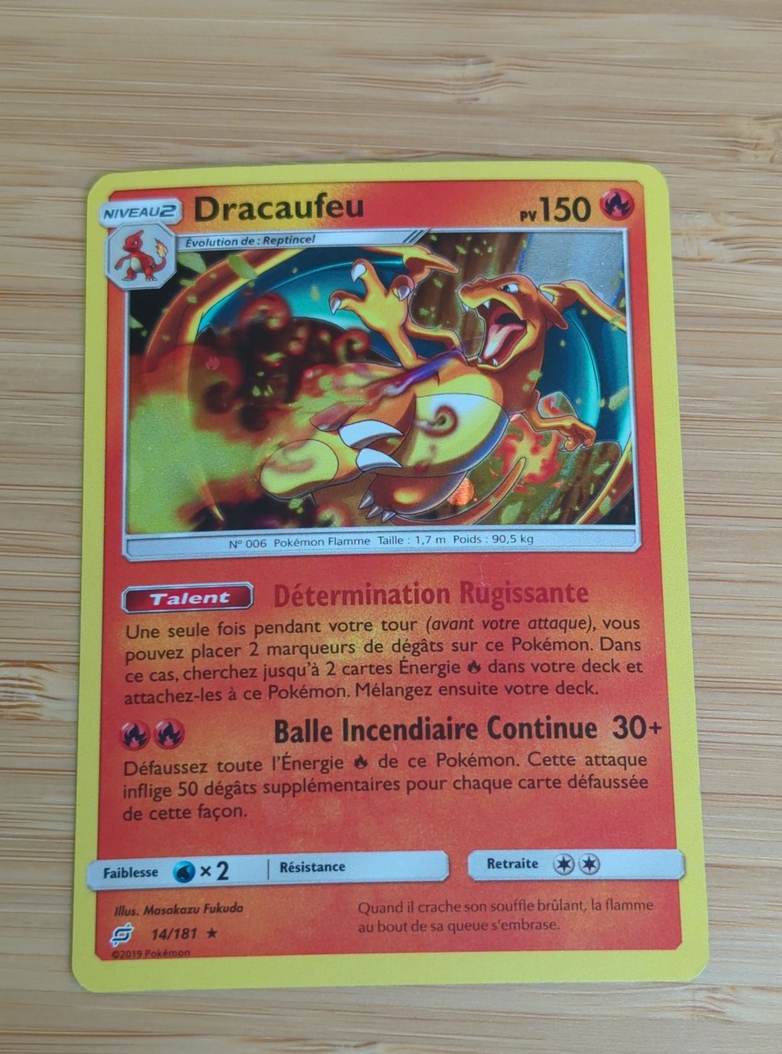 Dracaufeu - 14/181 - Team Up - FR - NM