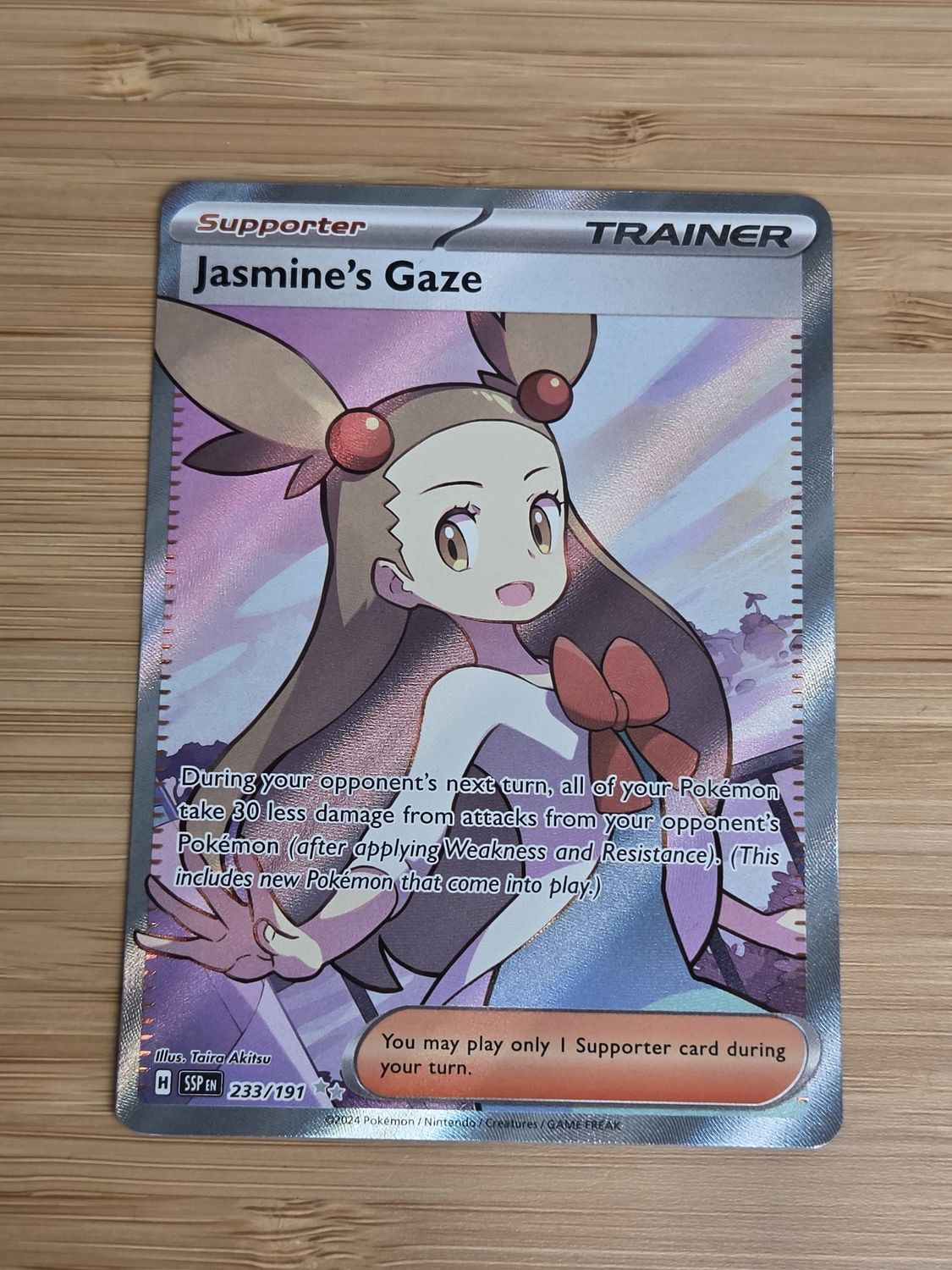 Jasmine's Gaze - 233/191 - Surging Sparks - NM