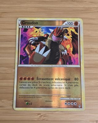 Groudon Reverse Holo - 6/95 - Call of Legends - VF -  MP