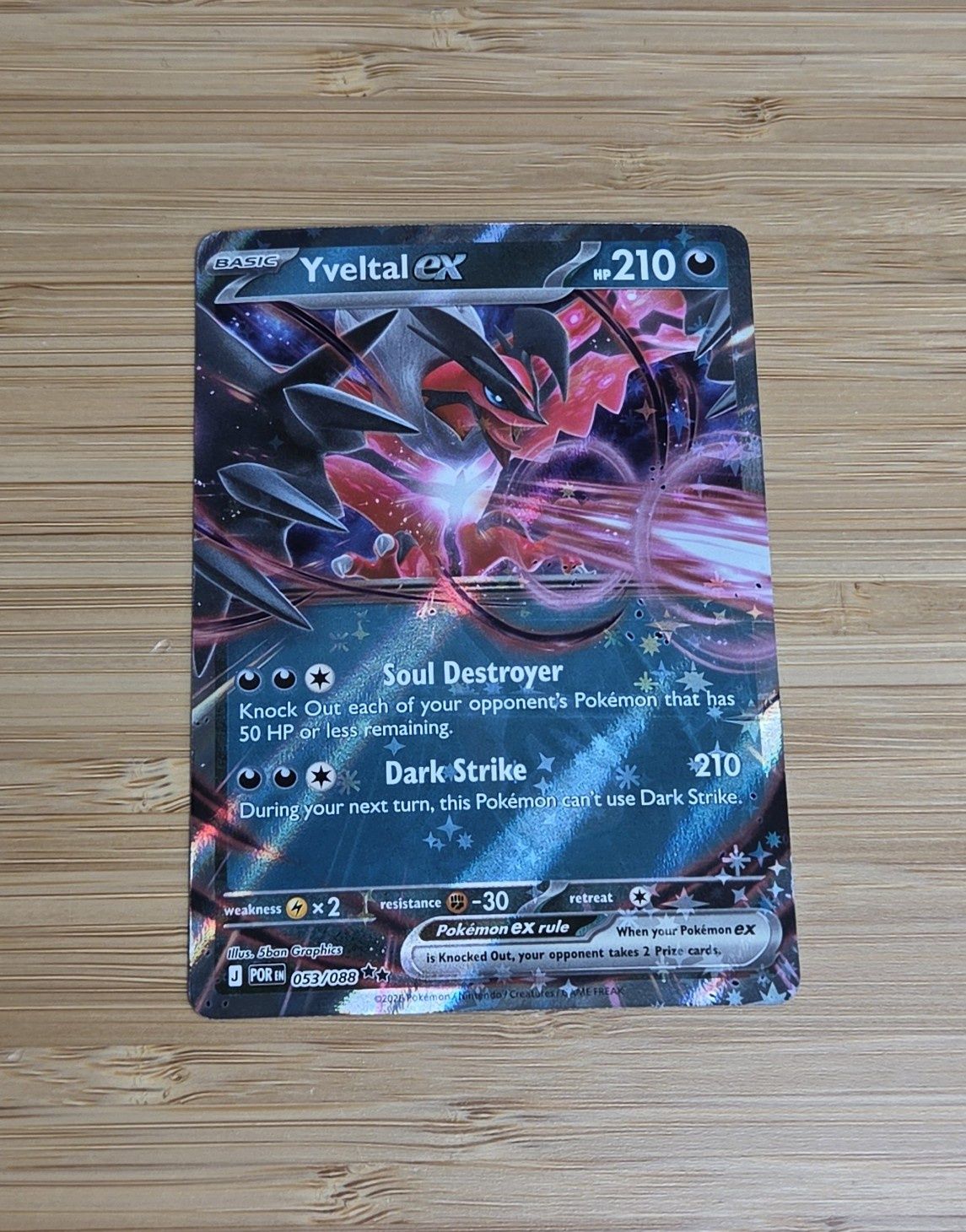 Yveltal ex - 053/088 - Perfect Order - NM