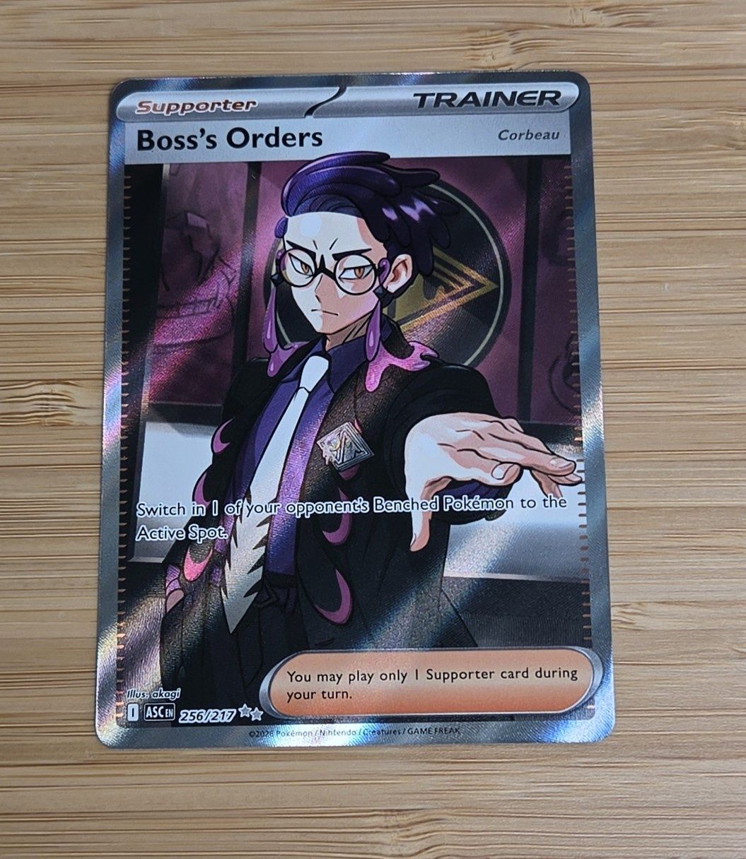 Boss's Orders Corbeau - 256/217 - Ascended Heroes - NM