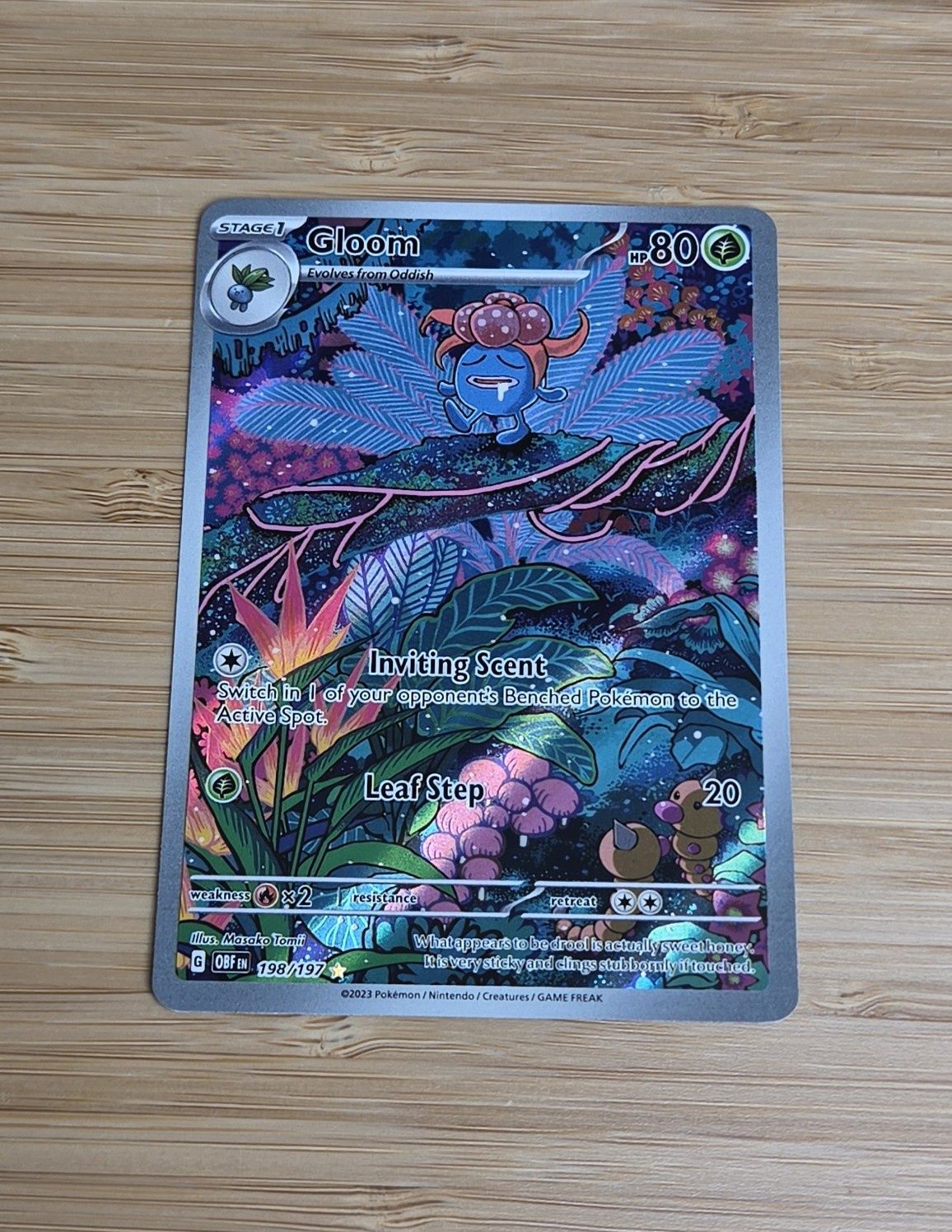 Gloom - 198/197 - Obsidian Flames - NM Gloom - 198/197 - Obsidian Flames - NM