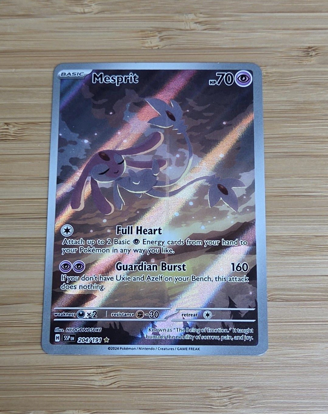 Mesprit - 204/191 - Surging Sparks - NM