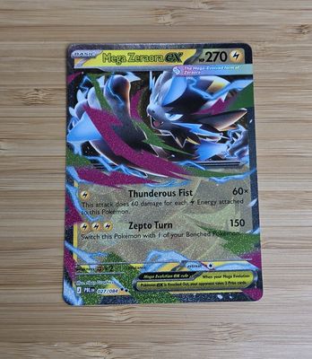 Mega Zeraora ex - 027/084 - Pitch Black -NM