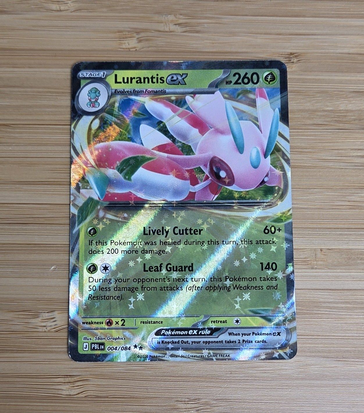 Lurantis ex - 004/084 - Pitch Black - NM