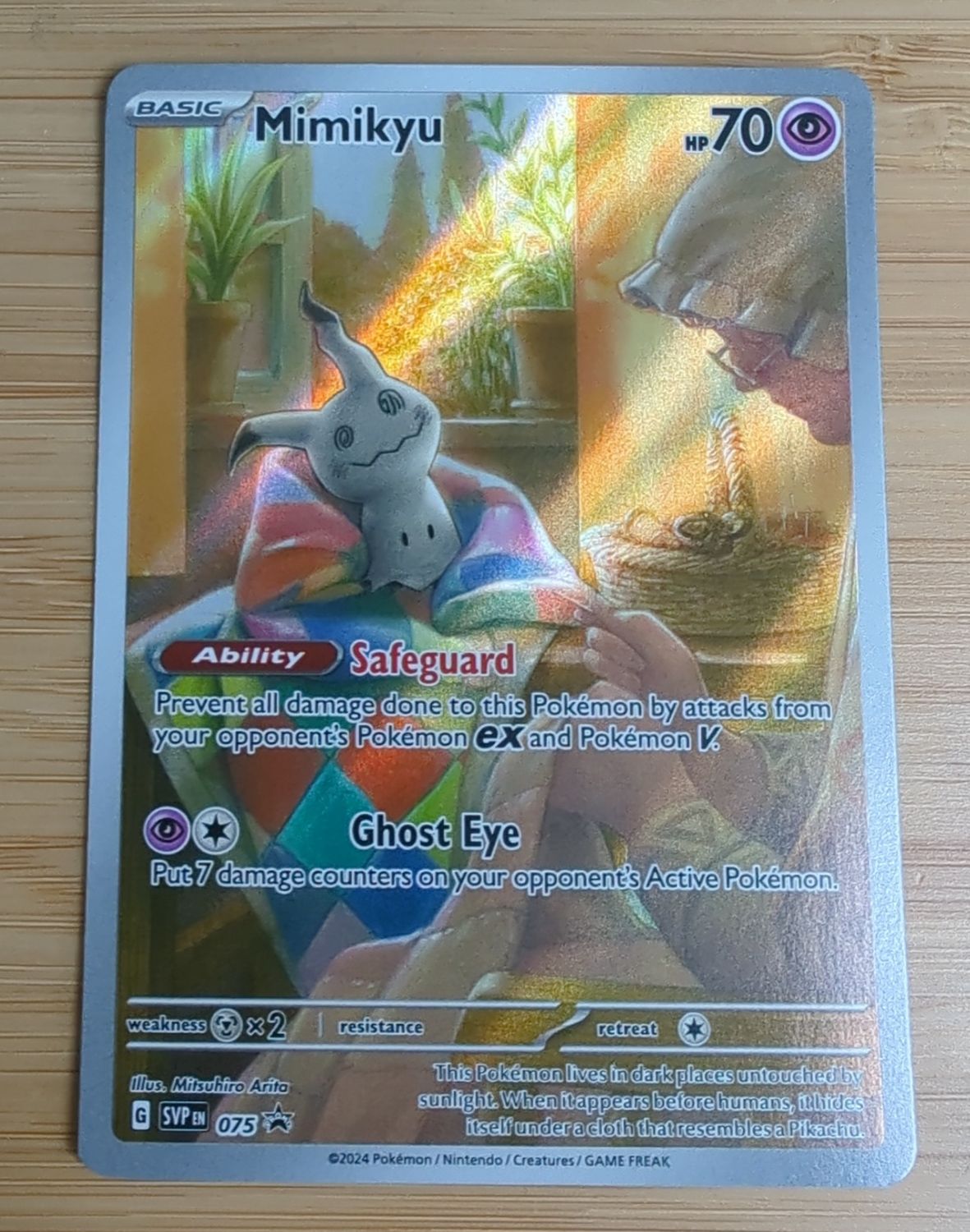 Mimikyu Promo - svp075 - NM