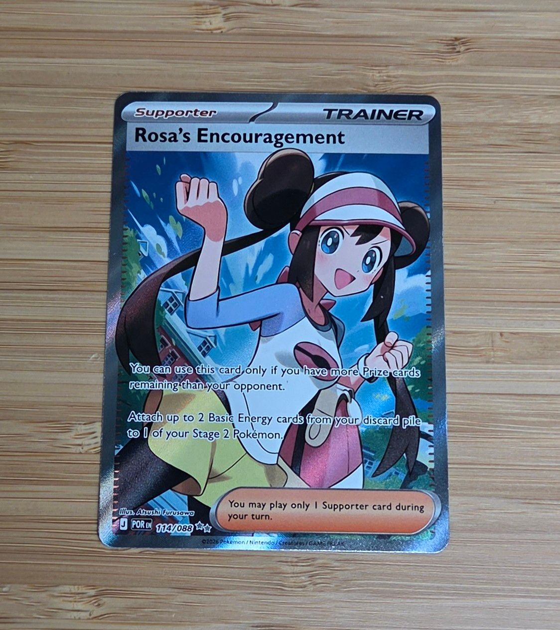Rosa's Encouragement Trainer - 114/088 - Perfect Order - NM