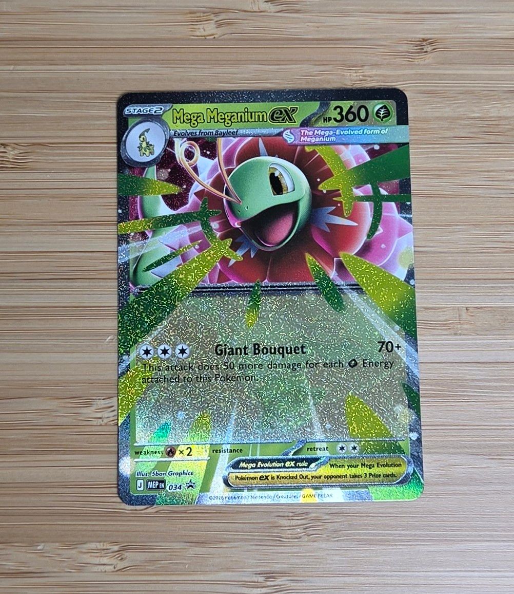 Mega Meganium ex - 034 - Promo - Mega Evolution - NM