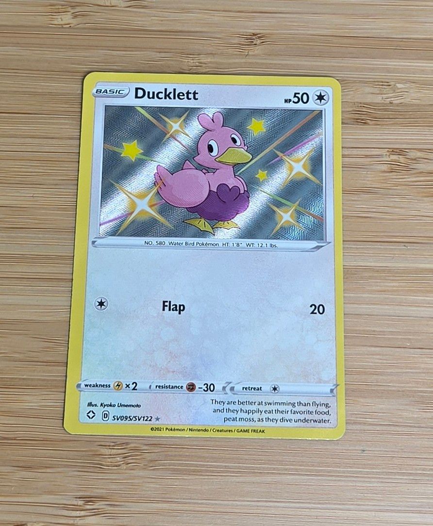 Ducklett - SV095/SV122 - Shining Fates - NM