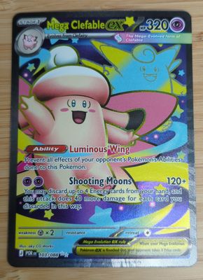 Mega Clefable ex - 103/088 - Perfect Order - NM