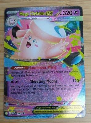 Mega Clefable ex - 072- Promo mega Evolution - NM