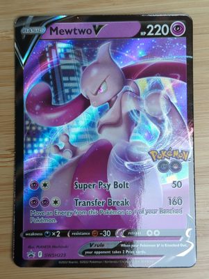 Mewtwo V - SWSH223 - Sword &amp; Shield Promo - NM