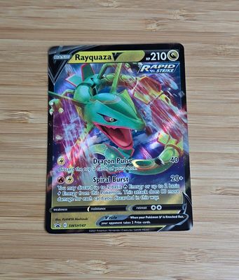 Rayquaza V - swsh147 - Sword &amp; Shield Promo - NM