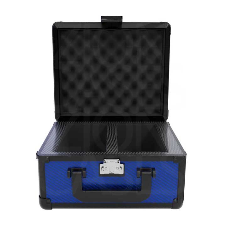 Zion Slab Case - 2 Row - Carbon Fiber Navy Blue Zion Slab Case - 2 Row - Carbon Fiber Navy Blue