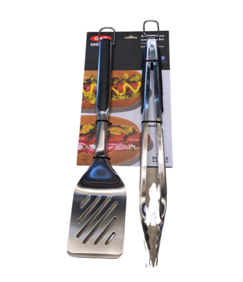 OXO GRILLING TURNER AND TONG SET