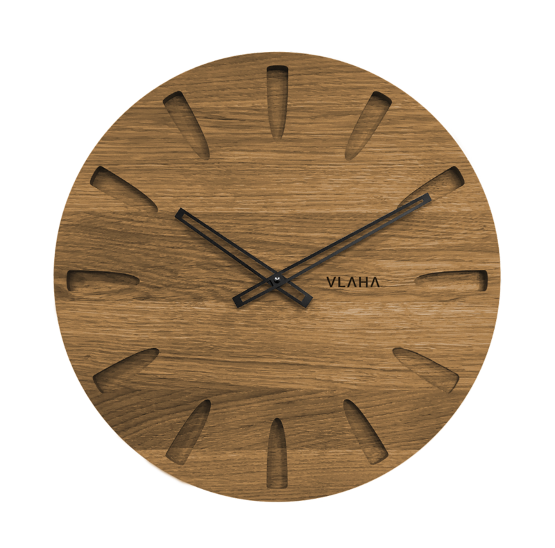 Wanduhr moderne Holzuhr skandinavisches Design