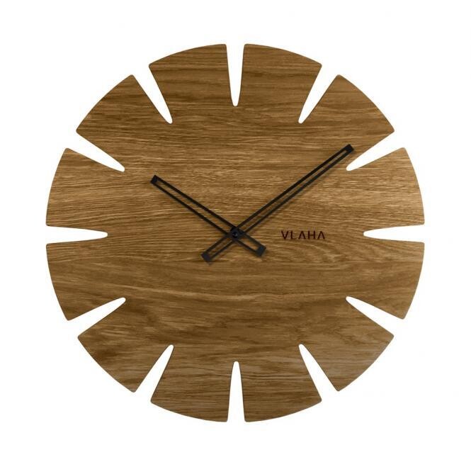 Wanduhr moderne Holzuhr skandinavisches Design