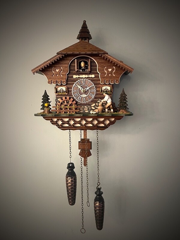 Schwarzwälder Kuckucksuhr Schwarzwaldhaus