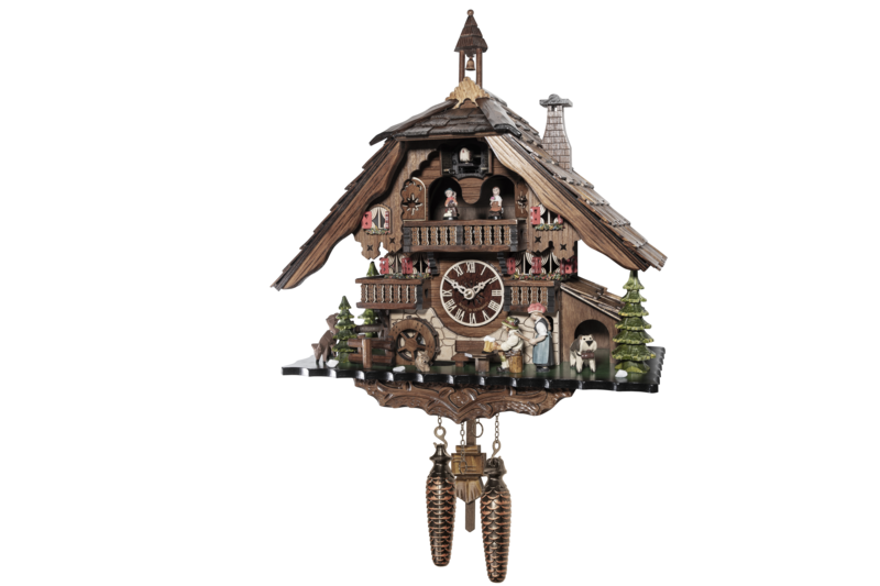Schwarzwälder Kuckucksuhr Schwarzwaldhaus