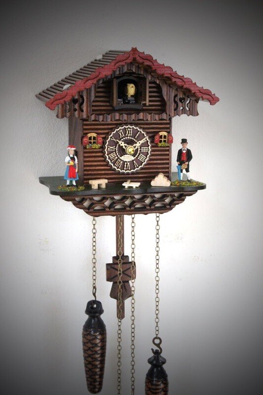 Schwarzwälder Kuckucksuhr Schwarzwaldhaus