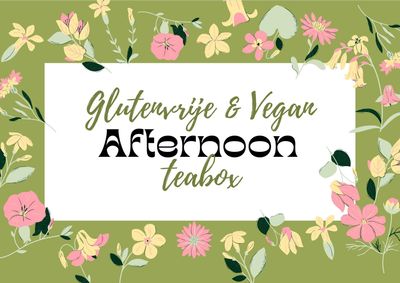 Afternoon teabox - VEGAN - to go