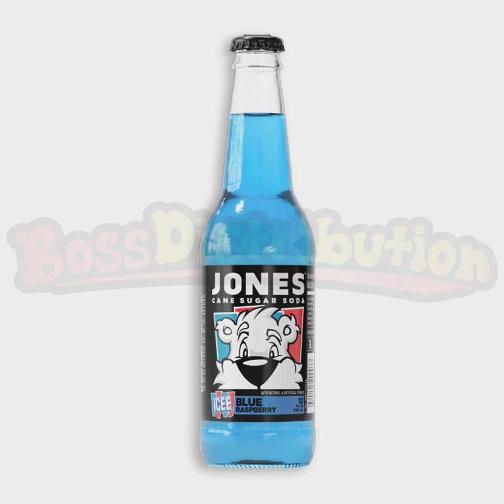 JONES SODA - ICEE BLUE RASPBERRY
