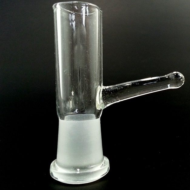 PLAIN GLASS RIG ADAPTER 19mm, Color: With Handle