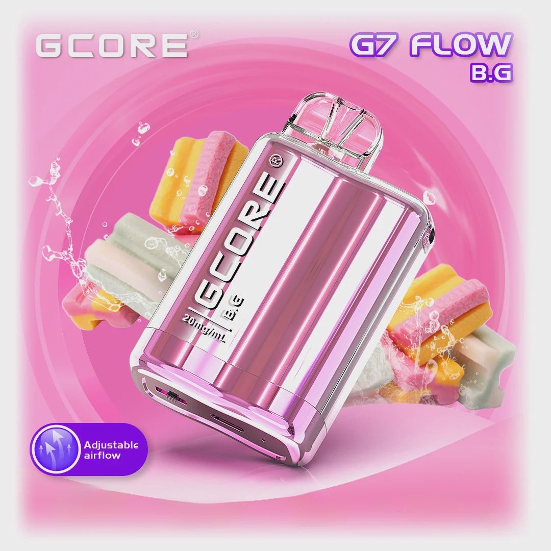 Gcore G FLOW Disposable, Flavour: B.G., Strength: 20mg