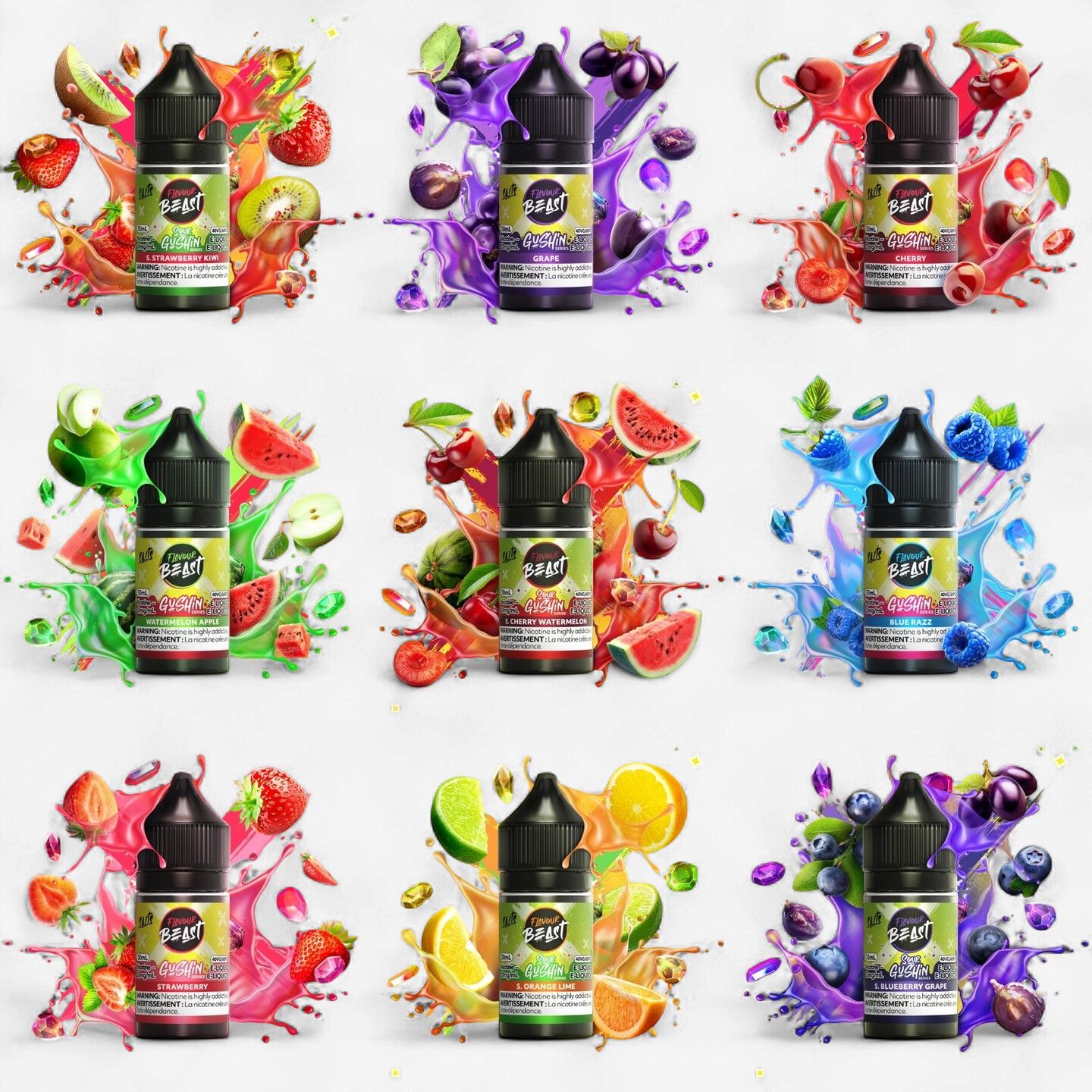 Flavour Beast GUSHIN eLiquid [Salt]