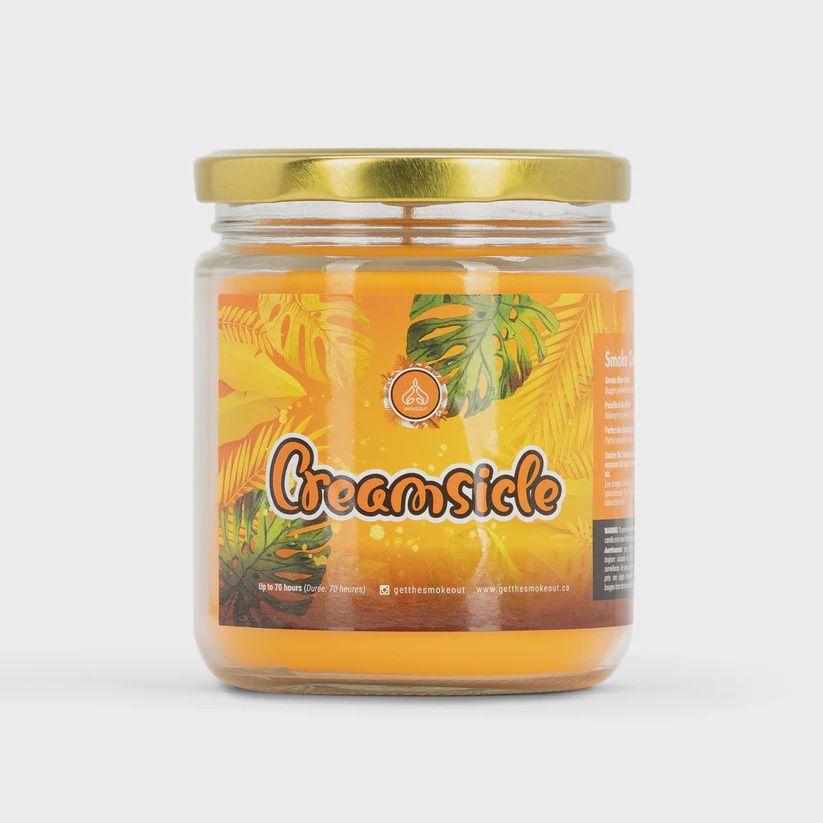 Smoke Out Candles, Scent: Creamsicle