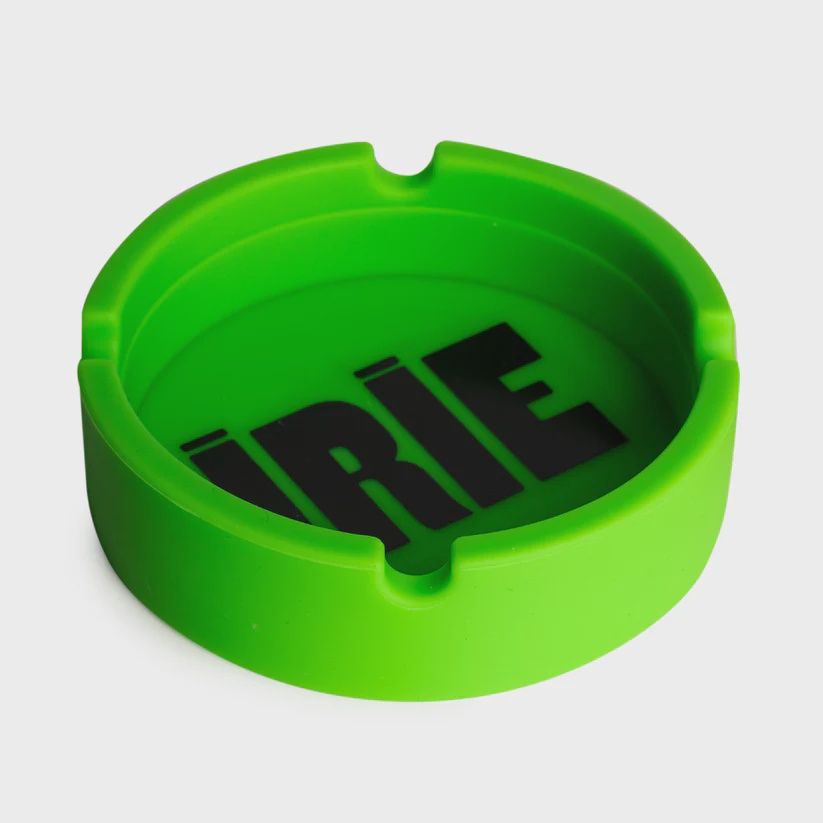 Silicone Ashtray, Colour: Green