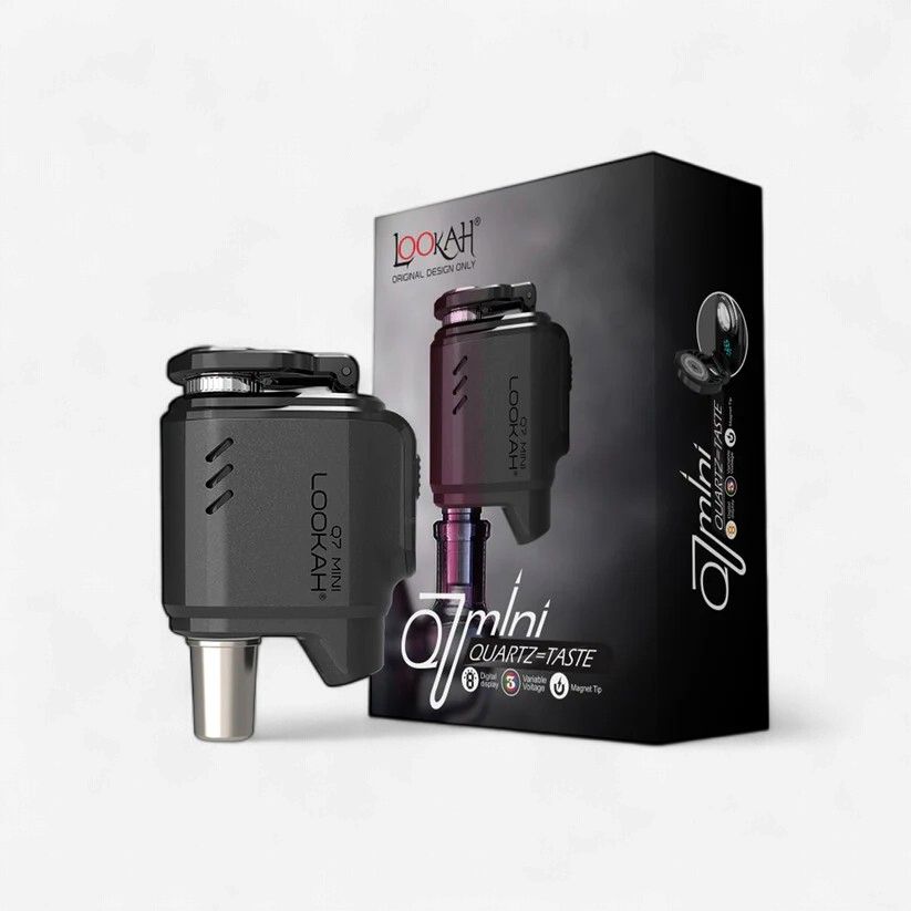 Lookah Q7 Mini Enail Banger, Colour: Black