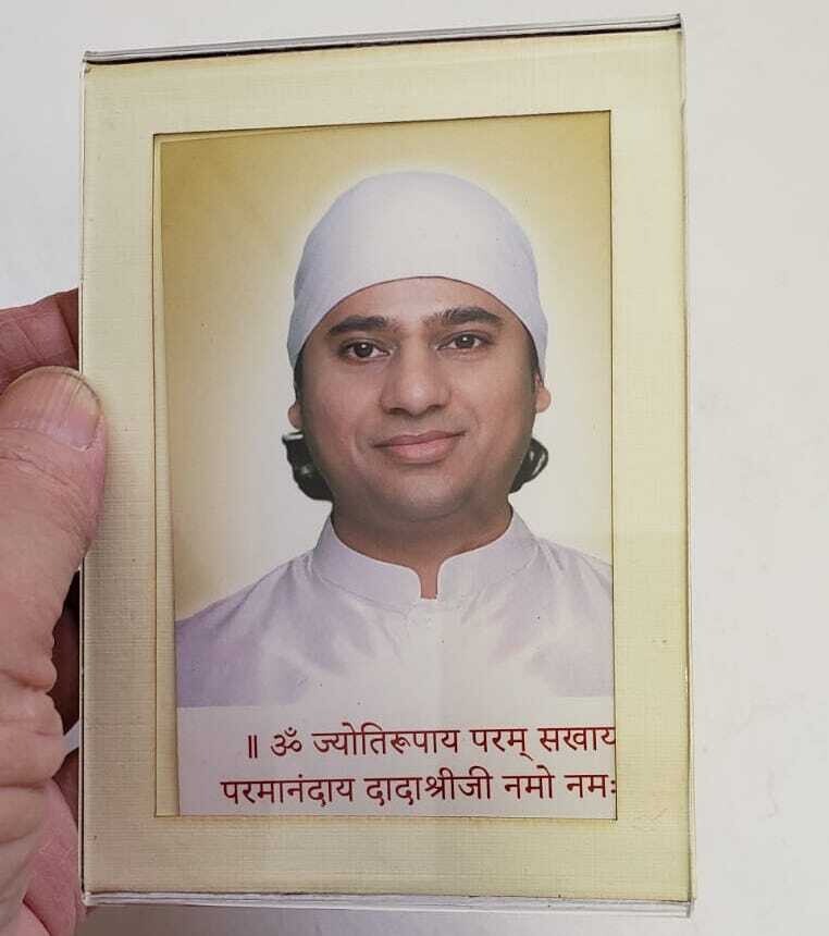 Small Divine Light (acrylic frame with stand)