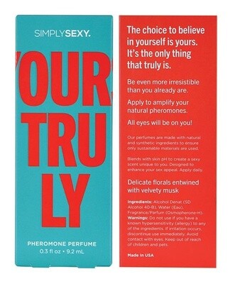 Simply Sexy Pheromone Perfume - Yours Truly
