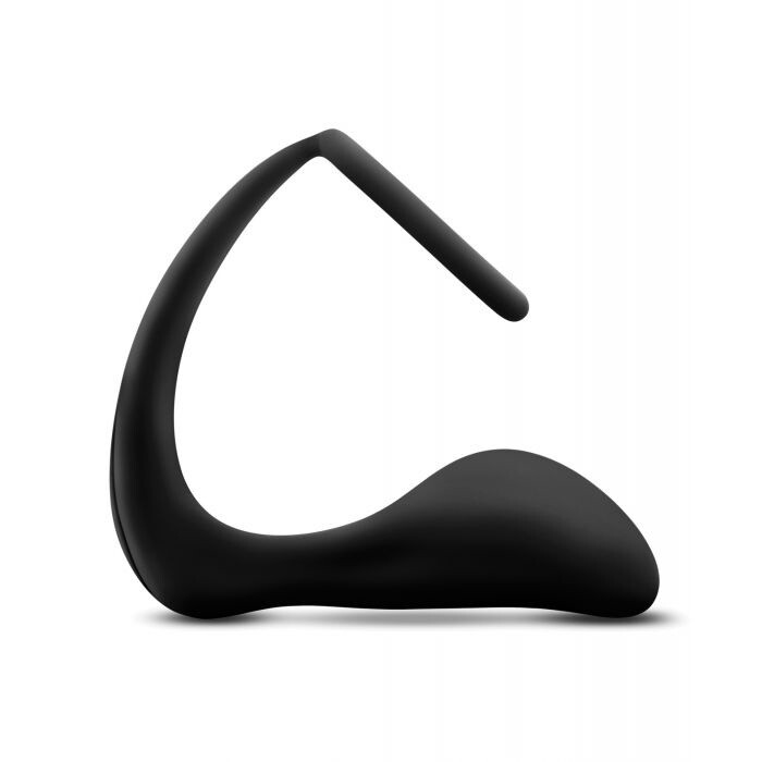 Anal Adventures Platinum Silicone Cock Ring And Butt Plug
