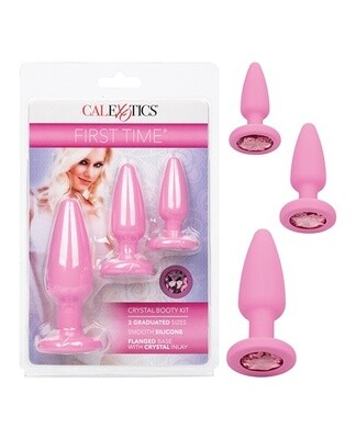 First Time Crystal Booty Kit Silicone Probes