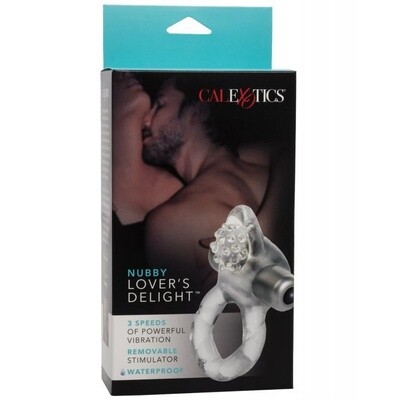 Nubby Lover&#39;s Delight Vibrating Cock Ring